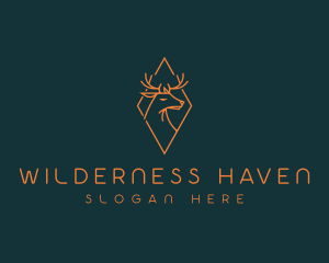 Wild Deer Park logo design