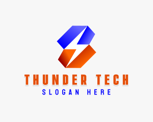 Thunder Bolt Electricity logo