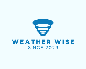 Weather Tornado Storm  logo design