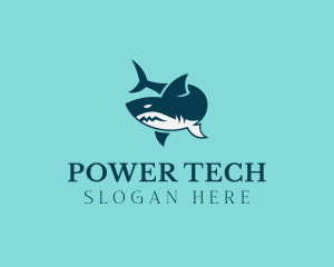 Ocean Shark Surf Logo