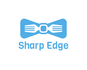 Fork Bow Tie logo design