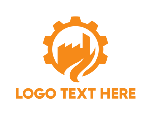 Orange Cogwheel Factory logo