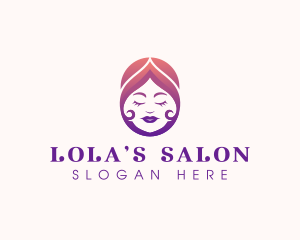 Woman Beauty Salon logo design