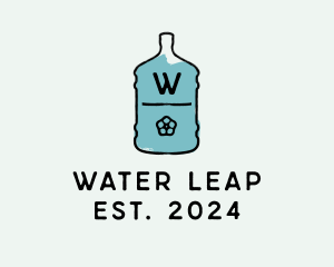 Drinking Water Bottle logo design