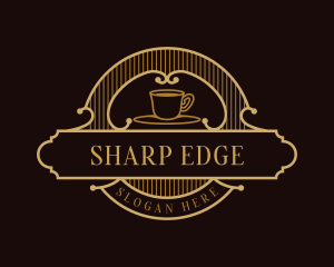  Coffee Cup Cafe logo design