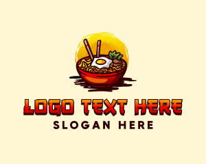 Japanese Ramen Cuisine logo