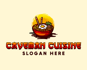 Japanese Ramen Cuisine logo design