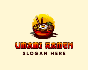 Japanese Ramen Cuisine logo design