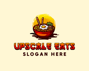 Japanese Ramen Cuisine logo design