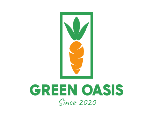 Vegetable Carrot Farm logo design