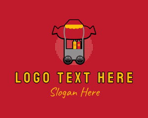 Retro Hot Dog Stall logo