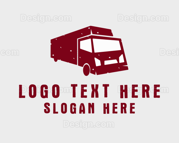 Freight Transport Truck Logo