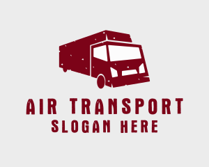 Freight Transport Truck logo design