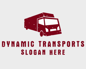 Freight Transport Truck logo design