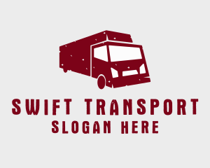 Freight Transport Truck logo design