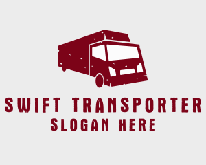 Freight Transport Truck logo design