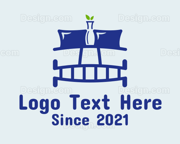 Bedroom Interior Design Logo