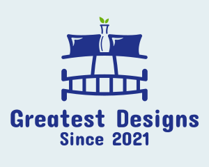 Bedroom Interior Design logo design