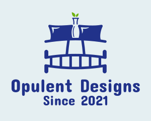 Bedroom Interior Design logo design