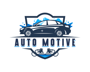 Car Wash Detailing logo design