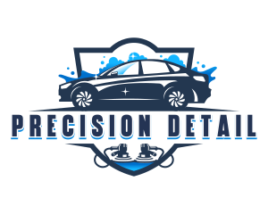 Car Wash Detailing logo design