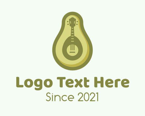 Ukulele logo example 3