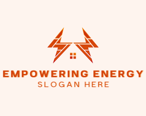 Lightning Bolt Power logo design