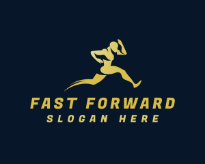 Human Sprint Traning logo design