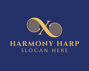 Harp Strings Lyre Music logo