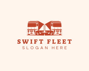 Fleet Trucking Vehicle logo