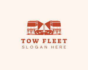 Fleet Trucking Vehicle logo design