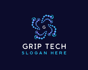 Digital Tech Software logo design