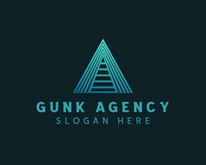 Agency Pyramid Studio logo design