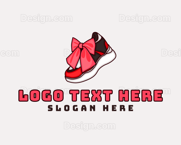 Sneaker Gift Ribbon Logo