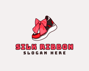  Sneaker Gift Ribbon logo design