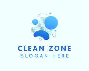 Gradient Hygienic Cleaning logo design