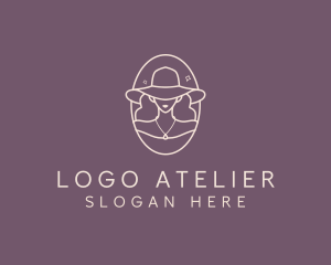 Woman Beauty Hat logo
