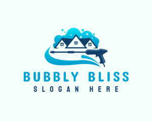 Pressure Washing Cleaner logo design