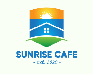 Sunrise Real Estate Housing logo design