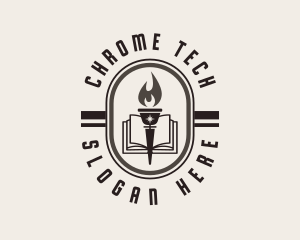 Learning Torch Academy Training logo design