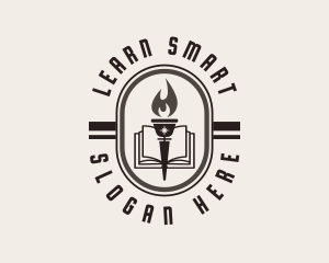 Learning Torch Academy Training logo design