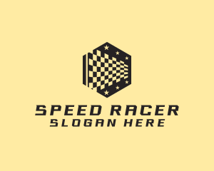 Racing Race Flag  logo