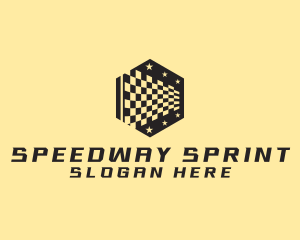 Racing Race Flag  logo