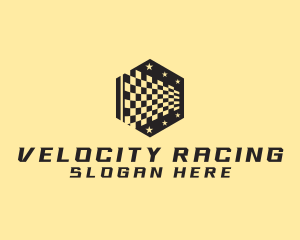 Racing Race Flag  logo