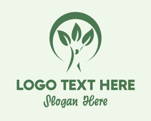 Evergreen - Tree Human Wellness logo design
