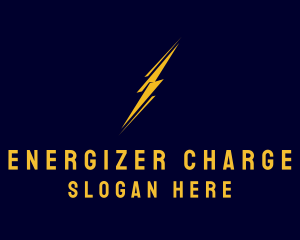 Lightning Electrical Energy logo design