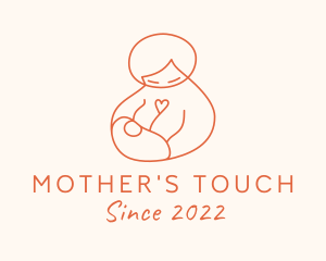 Mother Love Breastfeeding logo design