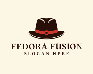 Fedora Formal Hat logo design