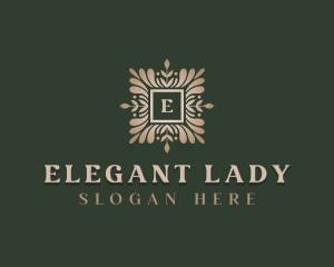 Luxury Floral Beauty logo design