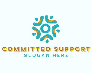 People Community Foundation logo design